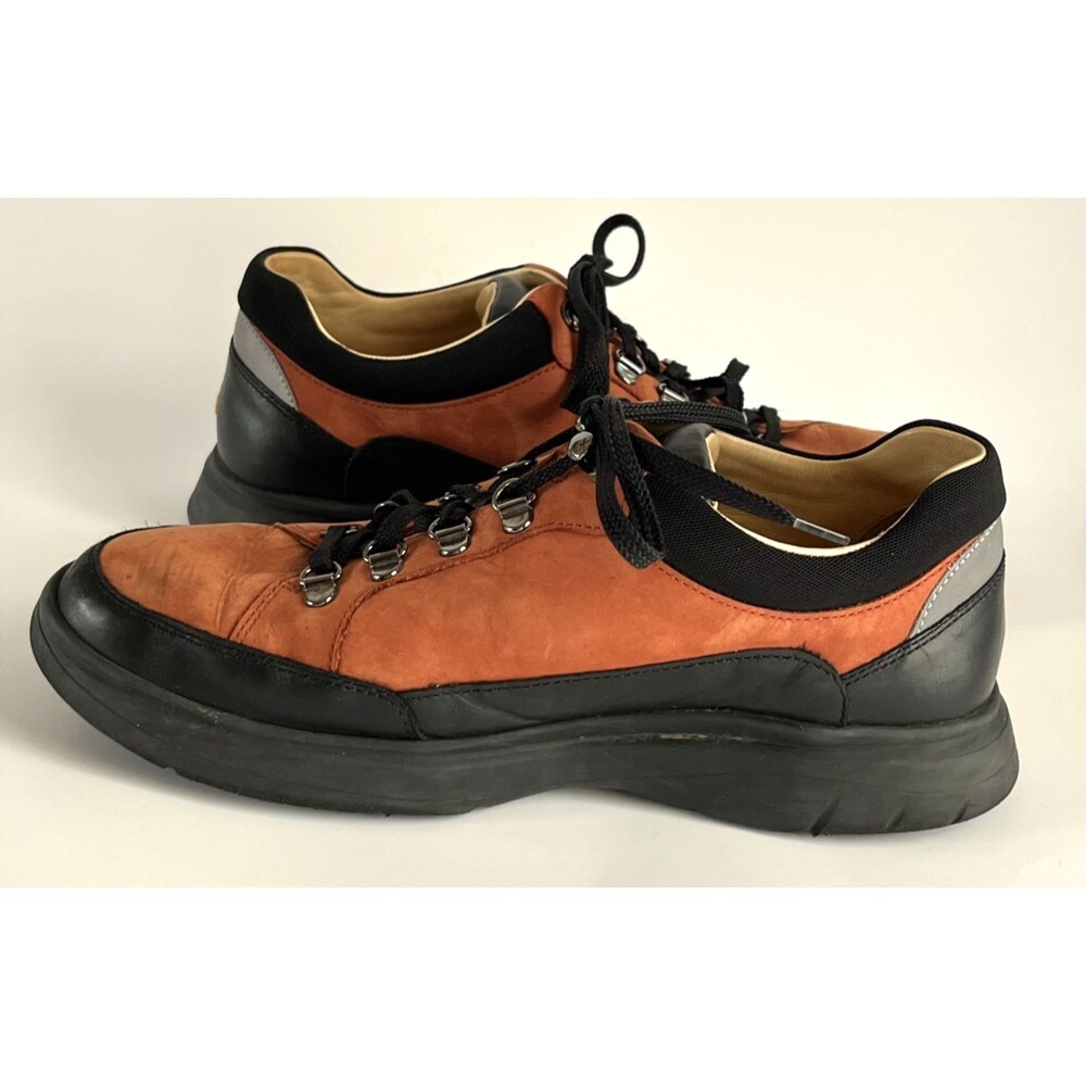 Samuel Hubbard Men's 11 M Performance Walker Shoe Brown Rust Suede Leather